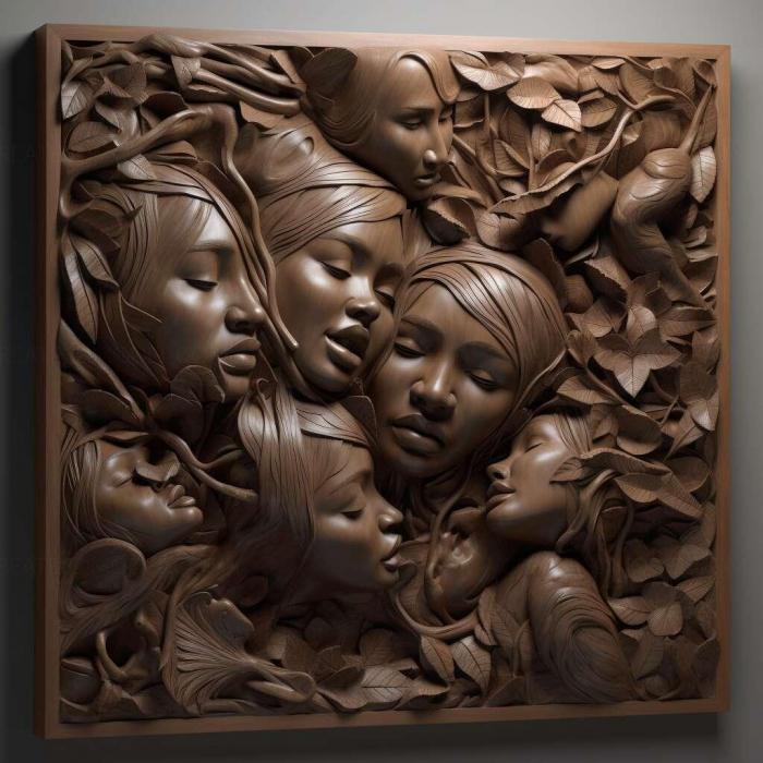 نموذج ثلاثي الأبعاد لآلة CNC 3D Art 